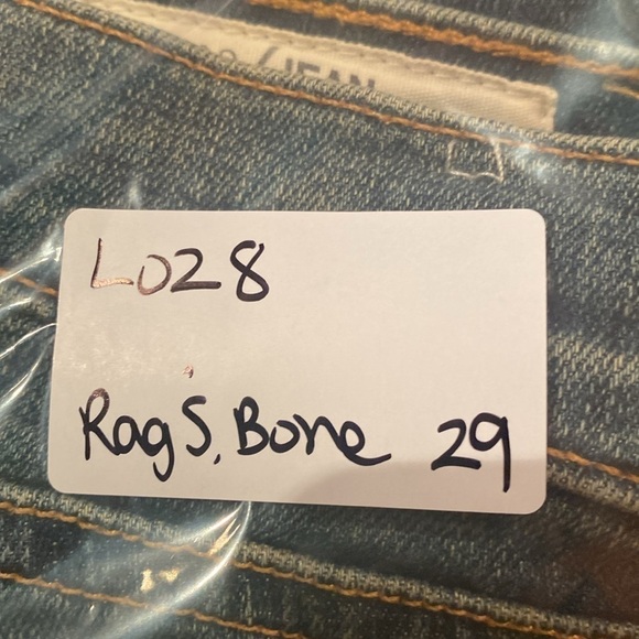Rag & Bone Skinny Jean Augusta Wash Size 29 Revolve Nordstrom - Picture 10 of 10